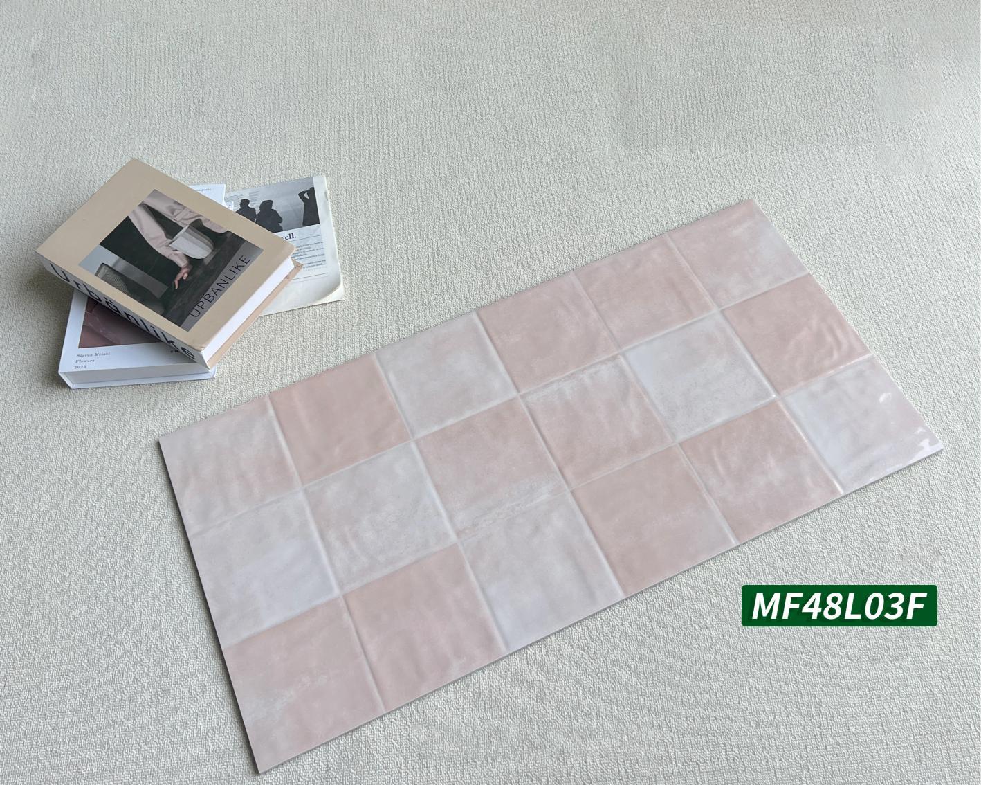 Gạch ốp tường giả thẻ 40x80cm men bóng mã MF48L03F