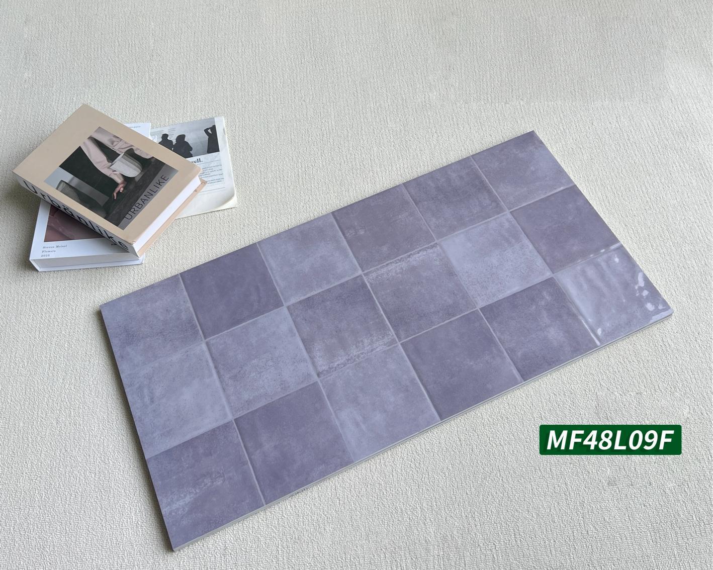 Gạch ốp tường giả thẻ 40x80cm men bóng mã MF48L09F