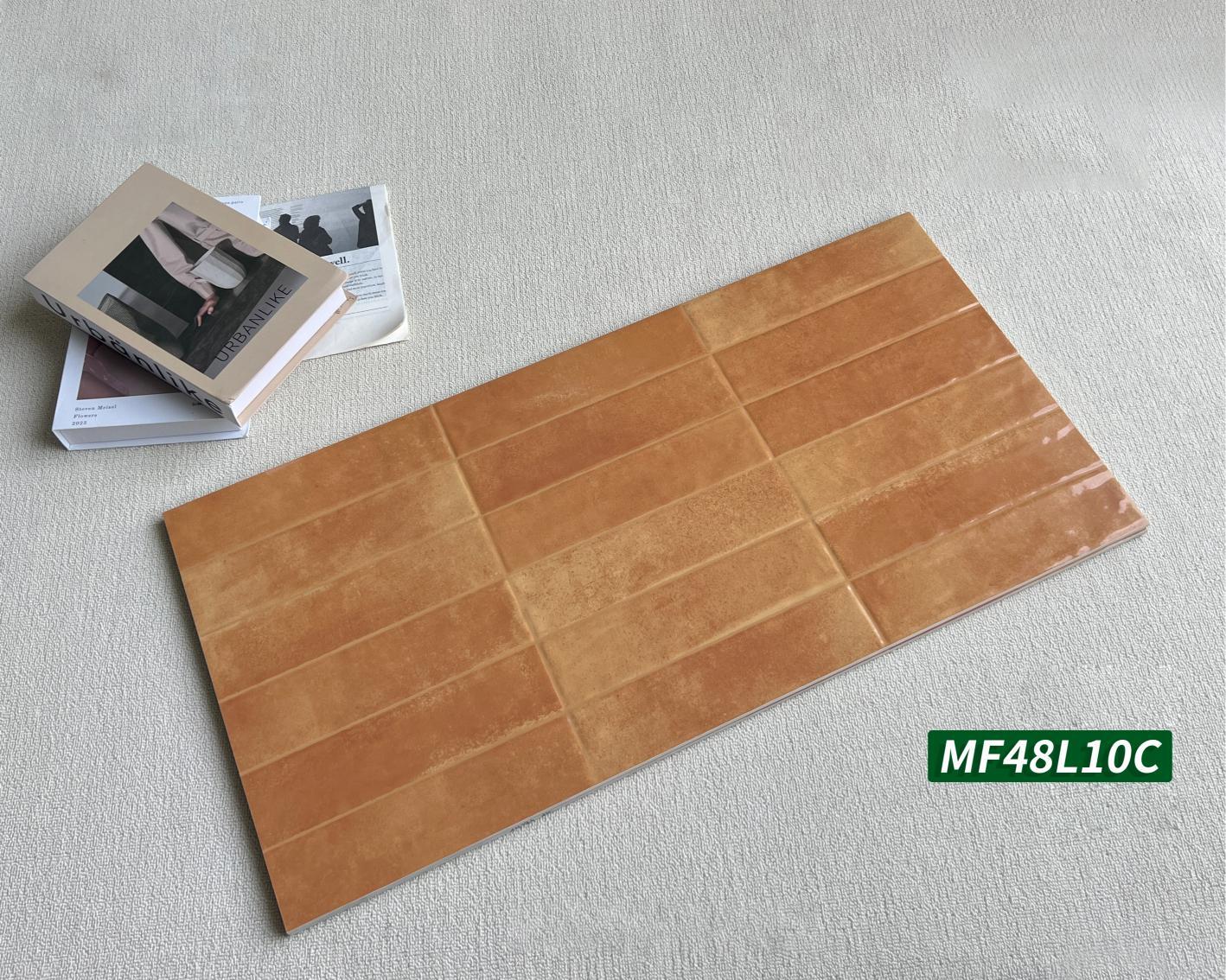 Gạch ốp tường giả thẻ 40x80cm men bóng mã MF48L10C