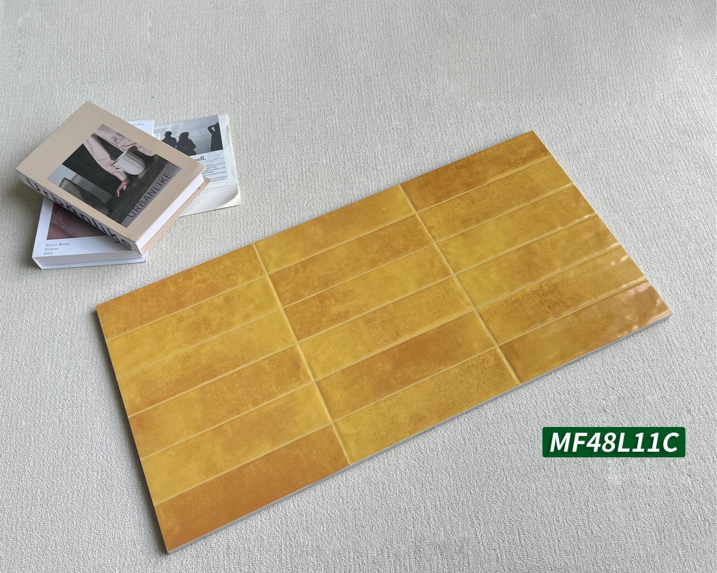 Gạch ốp tường giả thẻ 40x80cm men bóng mã MF48L11C