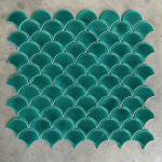 Gạch Mosaic vảy cá men rạn XFB90011