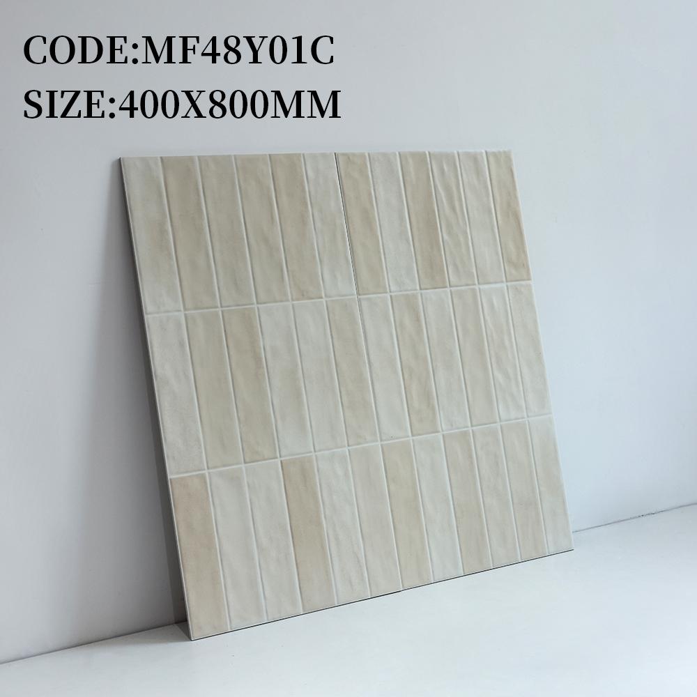Gạch ốp tường giả thẻ 40x80cm men matt mã MF48Y01C