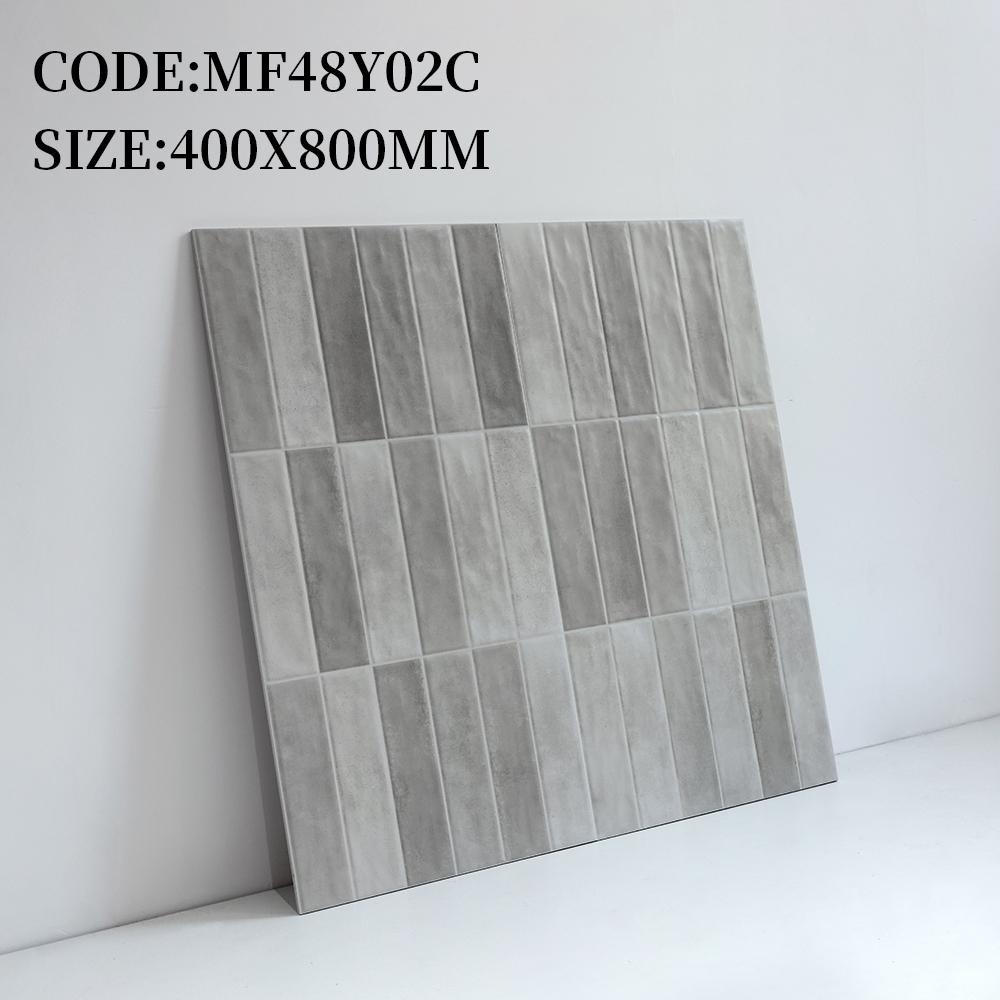 Gạch ốp tường giả thẻ 40x80cm men matt mã MF48Y02C