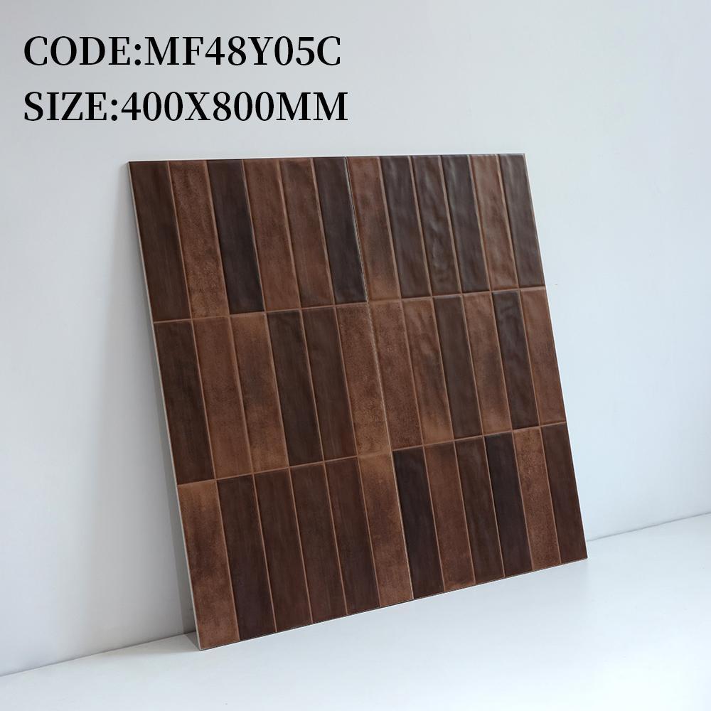 Gạch ốp tường giả thẻ 40x80cm men matt mã MF48Y05C