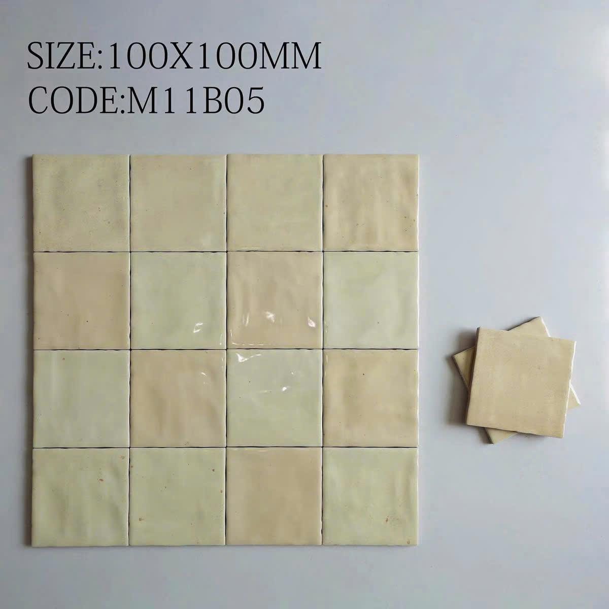 Gạch thẻ 100x100mm bóng lượn mặt mã 11B05